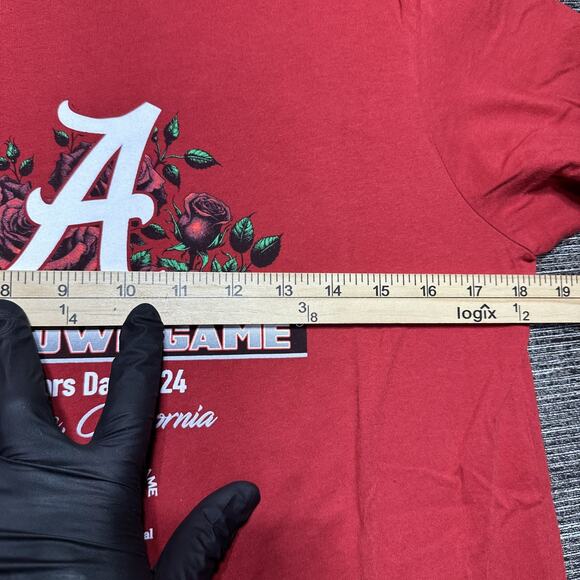 Rose Bowl Game Shirt Men's M Red College Semi New Years 2024 Football Pasadena - Picture 10 of 13